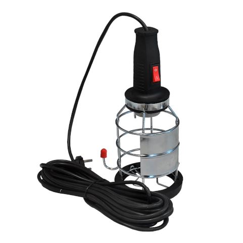 Portable Hand Lamp with 10 mt. Cabled and Switch