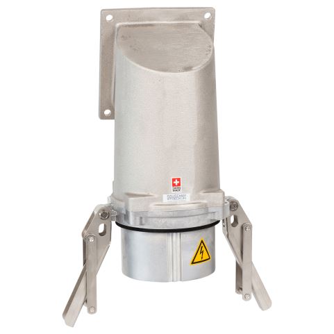 Angled Panel Mount Appliance Inlet