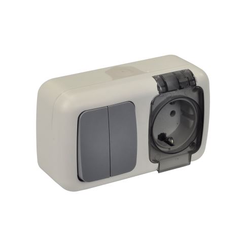 Two Way Switch + Socket