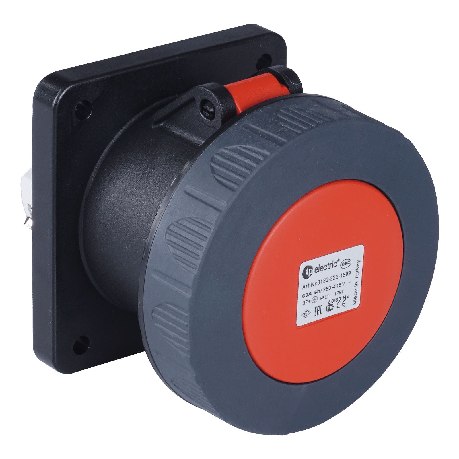 Panel Mount Socket Outlet | 63 - 125A Plugs and Sockets