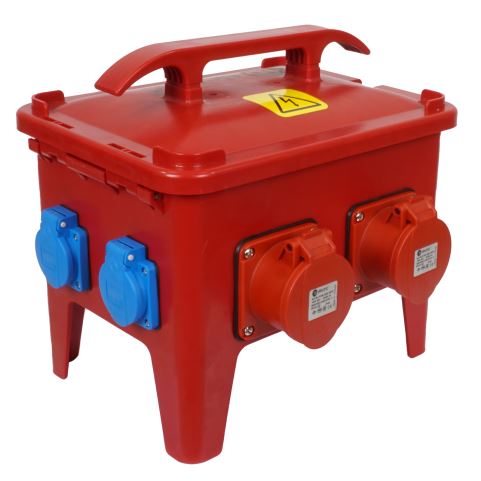 Power Distribution Box With Panel Mount İnlet