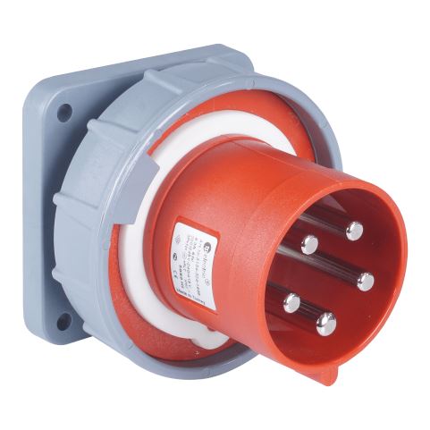 Panel Mount Appliance Inlet (Long Housing)