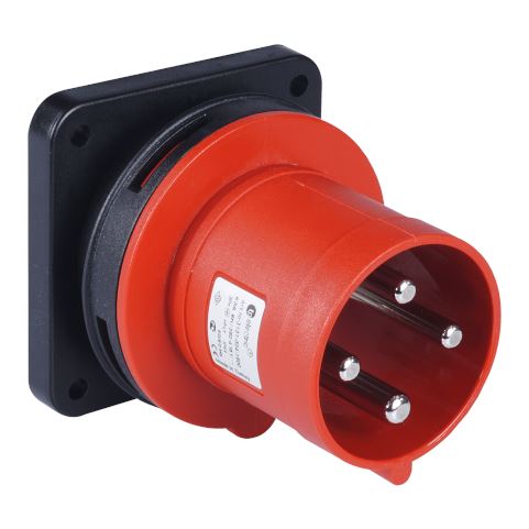 Panel Mount Appliance Inlet (Long Housing)